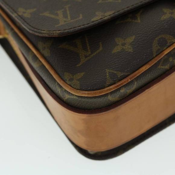 LOUIS VUITTON Monogram Cartouchiere MM Shoulder Bag M51253 LV Auth 51166 - Picture 11 of 16